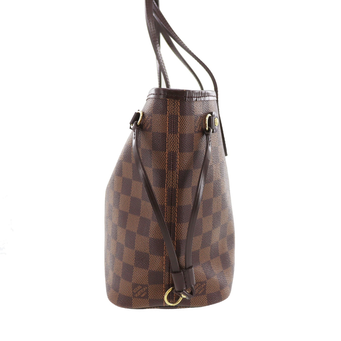 LOUIS VUITTON LV Neverfull PM Tote Bag Damier Brown N51109 #CN902