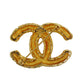 CHANEL CC Logos Pin Brooch Gold Plated 93A #CN507