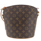 Louis Vuitton LV Drouot Shoulder Bag Monogram Leather M51290 #AH201