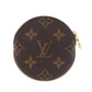 LOUIS VUITTON LV Port Monnaie Rond Coin Wallet Monogram M61926 #EF426