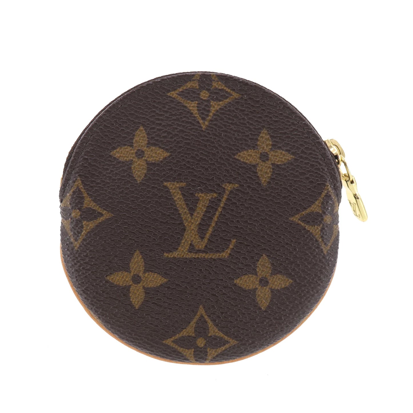 LOUIS VUITTON LV Port Monnaie Rond Coin Wallet Monogram M61926 #EF426