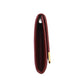 Cartier Logos Must Line Coin Case Bordeaux Leather #CP798