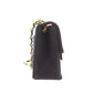 CHANEL Matelasse Crossbody Shoulder Bag Black Cotton #AF580