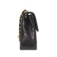 CHANEL Matelasse Shoulder Bag Black Lambskin Leather #CR67