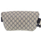 GUCCI GG Plus Crossbody Bag Navy PVC Leather #EF162