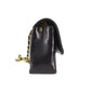 CHANEL Matelasse Shoulder Bag Black Lambskin Leather #CP554