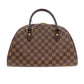 LOUIS VUITTON LV Ribera MM Handbag Damier Brown N41434 #AH687