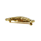 CHANEL CC Logos Matelasse Pin Brooch Gold Plated 1153 #AG188