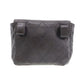 CHANEL Bicolore Bum Bag Black Lambskin Leather #CN575