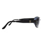 CHANEL Logos Sunglasses Mat Black Eye Wear #CP927