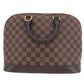 LOUIS VUITTON LV Alma PM Handbag Damier Leather N51131 #EB81