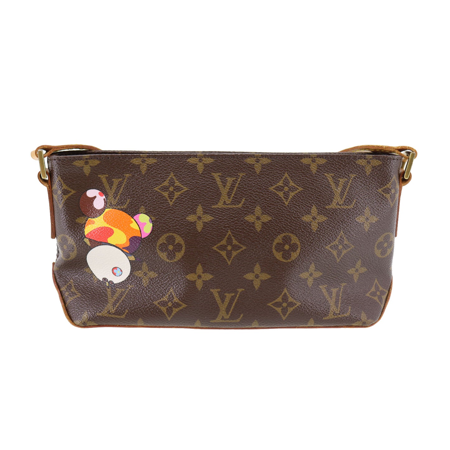 LOUIS VUITTON LV Monogram Panda Trotteur Shoulder Bag Monogram M51241 #AH4