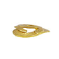 CHANEL CC Logos Heart Pin Brooch Gold Plated 95 P #CB713