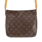 Louis Vuitton LV M51146 Monogram Shoulder Bag Looping MM #CF725