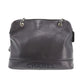 CHANEL Logos Shoulder Bag Black Caviar Skin Leather #CJ841