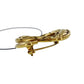 CHANEL CC Logos Matelasse Pin Brooch Gold Plated 1153 #AH693