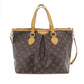 Louis Vuitton LV M40145 Monogram 2way Tote Handbag Palermo PM #CK945
