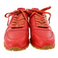 Louis Vuitton x Supreme LV New Run Away Lace Up Sneaker Red Leather #AH556