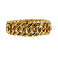 CHANEL CC Logos Chain Bracelet Gold Plated #CD416