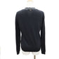 FENDI Cardigan Tops Ensemble 2 Set Balck Cashmere Silk #AH569