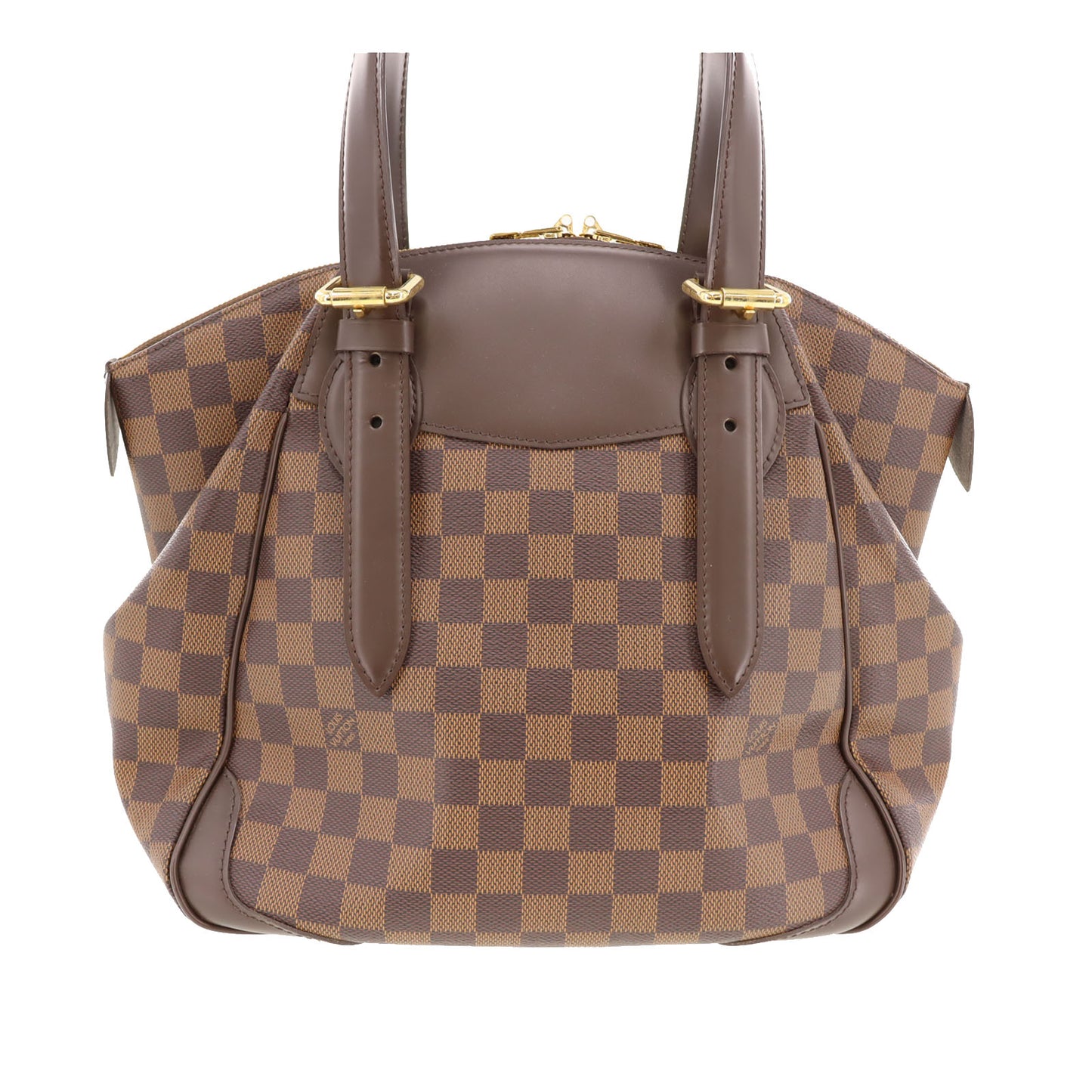 LOUIS VUITTON LV Verona GM Shoulder Handbag Damier N41119 #AH595