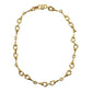 CELINE Logos Gold Plated Chain Necklace #CE506