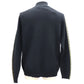 FENDI Logos Jacket Tops Black Gold Wool 100% Size 50 #AG844