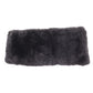 CHANEL CC Logos Fur Scarf Muffler Neck warmer 100% Rabbit Black #CN565