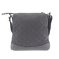 GUCCI Original GG Canvas Ued Crossbody Shoulder Bag Black #AH239