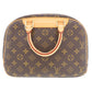 LOUIS VUITTON LV Trouville Handbag Monogram Leather M42228 #BP947