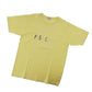 Yves Saint Laurent Short Sleeve T-shirt Cotton Yellow Size S #AG122