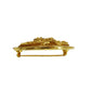 CHANEL CC Logos Round Pin Brooch Gold Plated 94 A #CG560