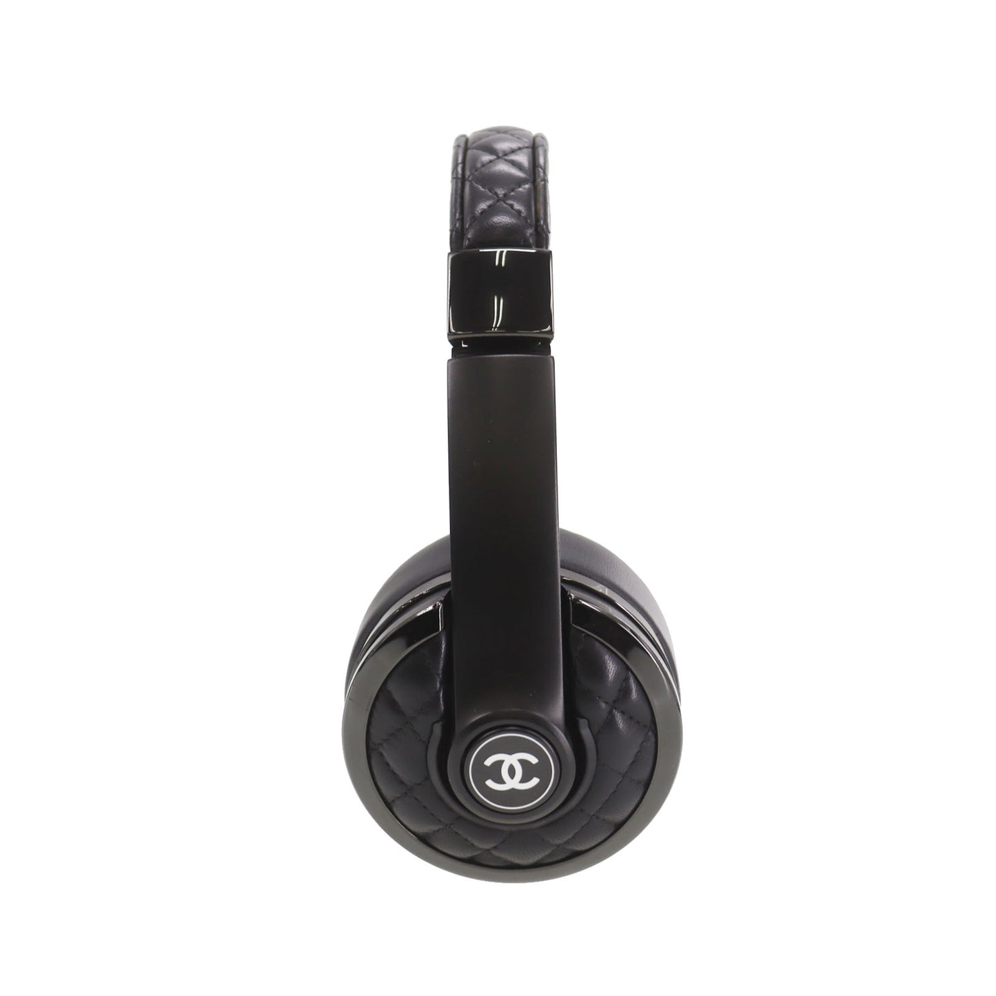 CHANEL Monster CC Matelasse Headphones Black Bluetooth Ltd. Ed. #AH16