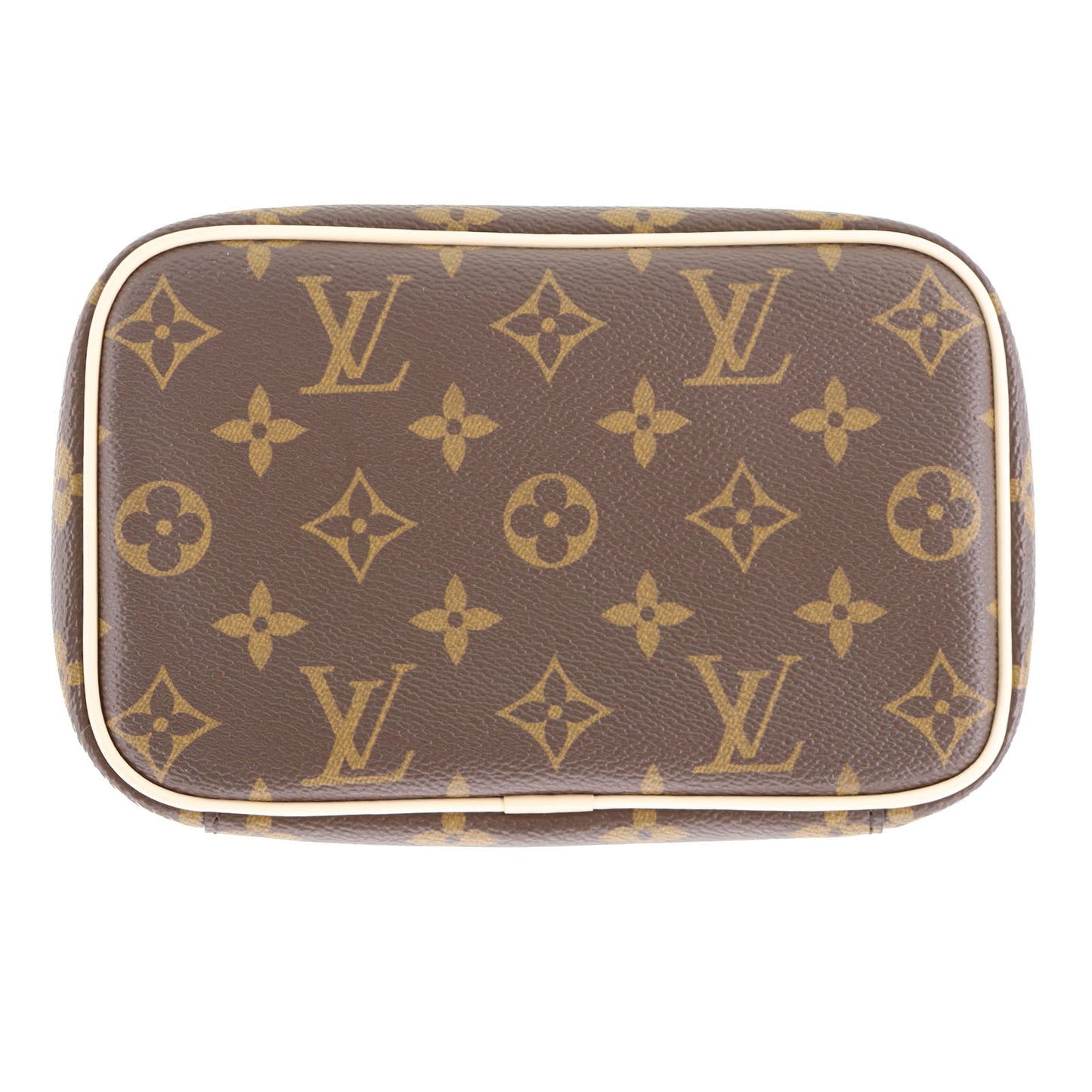 LOUIS VUITTON Nice MIni HandBag Vanity Brown Monogoram M44495 #BM951