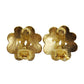 CHANEL CC Logos Earrings 96 P Clip-On Gold #CJ731