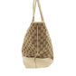 GUCCI Original GG Canvas Shoulder Tote Bag Brown #EG515