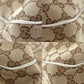 GUCCI Original GG Canvas Tote Handbag Brown #BR368