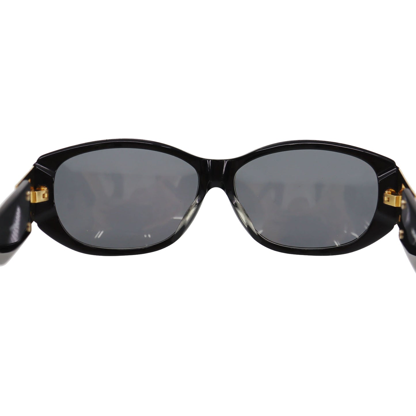 Yves Saint Laurent Sunglasses Black Gold Japan #CH136