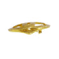 CHANEL CC Logos Heart Pin Brooch Gold Plated 95 P #CB713