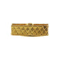 CHANEL Matelasse Bag Chain Long Necklace Gold #CW639