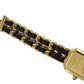 CHANEL Premiere Discontinued Wristwatches M Gold Black Quartz #BQ209