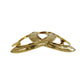 CHANEL CC Logos Pin Brooch Gold Plated 94 P #CD683