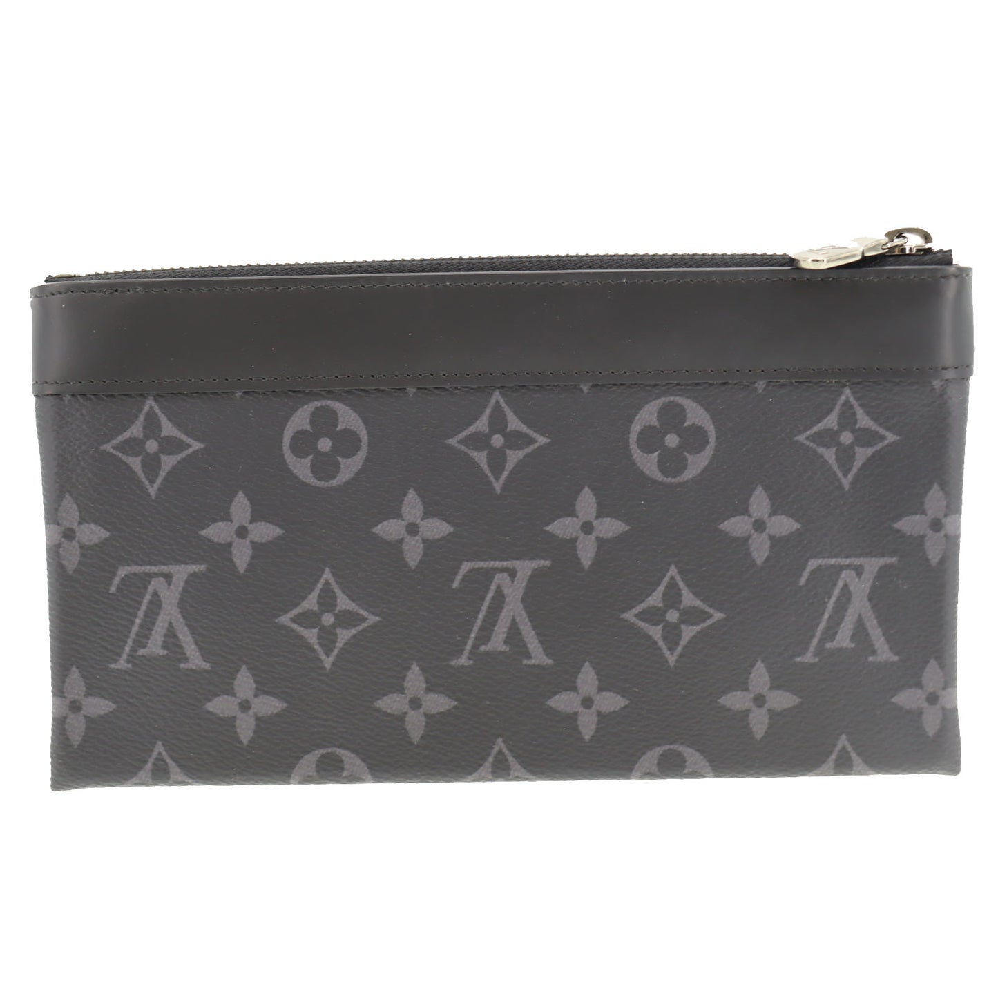 LOUIS VUITTON LV Pochette Discovery PM Clutch Monogram Eclipse M44323 #AH288