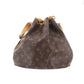 Louis Vuitton LV Petit Noe Monogram Shoulder Bag M42226 #AG342