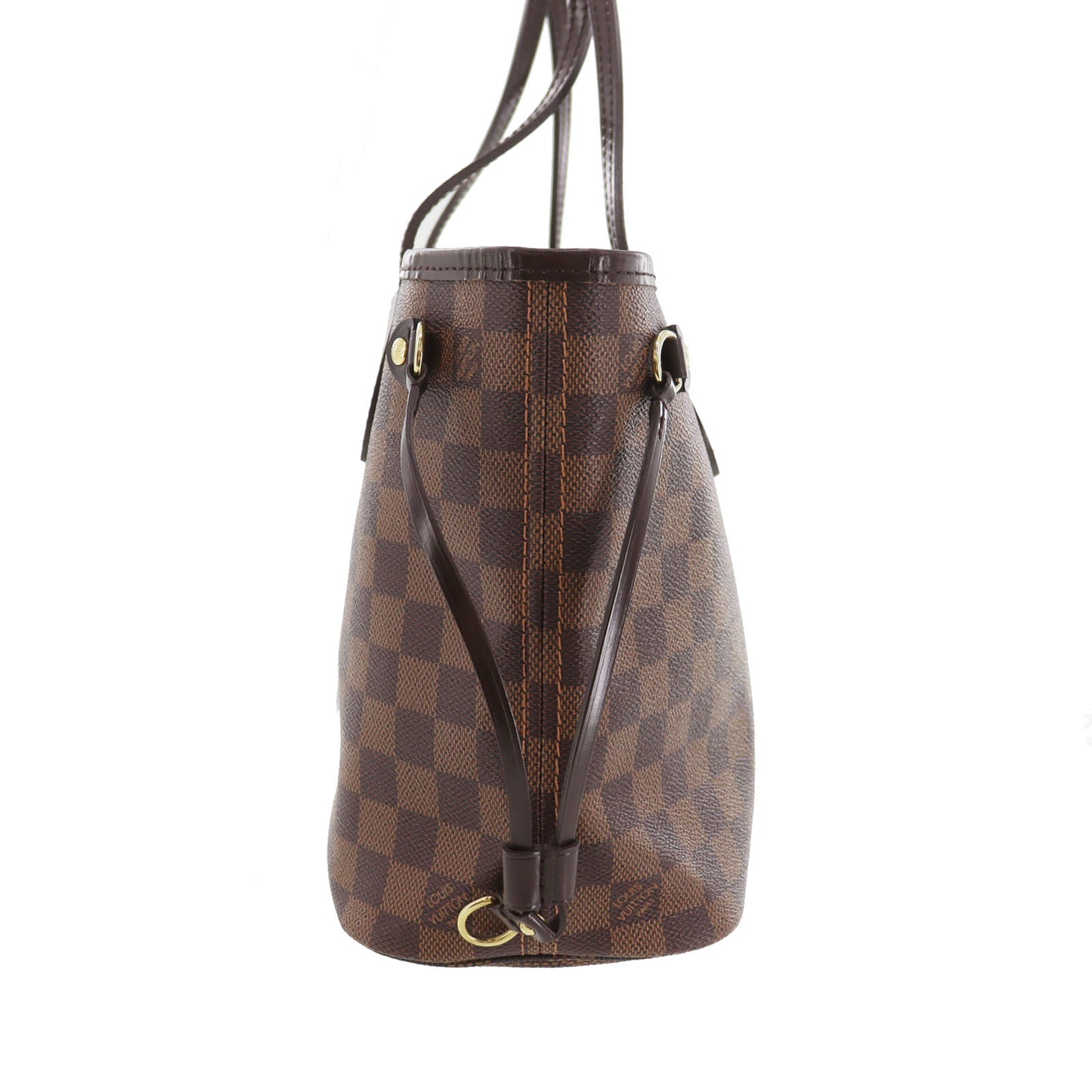 LOUIS VUITTON LV Neverfull PM Tote Bag Damier Brown N51109 #CN902