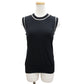 FENDI Cardigan Tops Ensemble 2 Set Balck Cashmere Silk #AH569