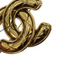 CHANEL CC Logos Matelasse Pin Brooch Gold Plated 1152 #AH139