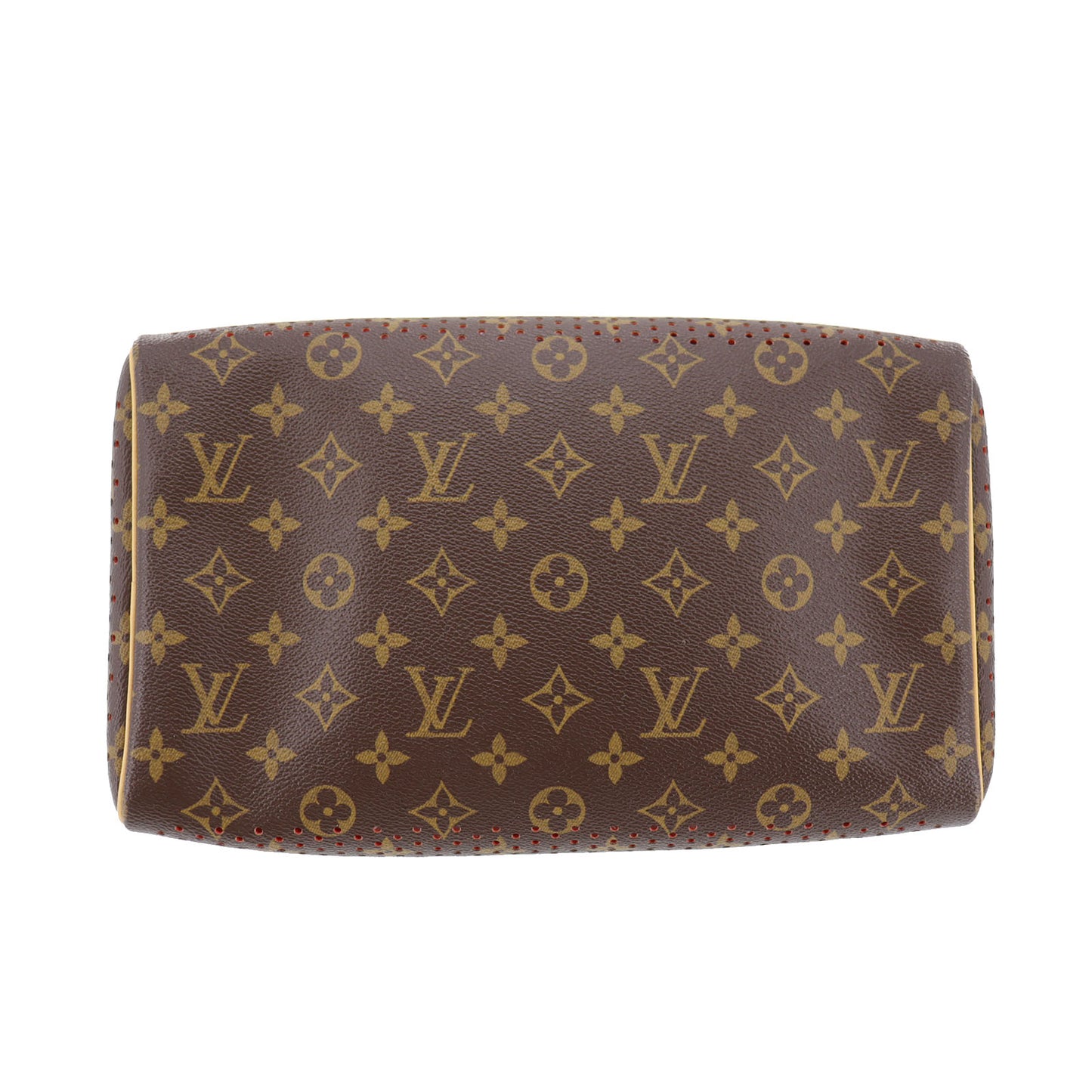 LOUIS VUITTON LV Perfo Speedy 30 Handbag Monogram Leather M95182 #BY837