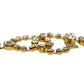 CHANEL CC Logos Rhineston Belt Gold Plated 96 P #CK417