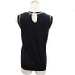 FENDI Cardigan Tops Ensemble 2 Set Balck Cashmere Silk #AH569